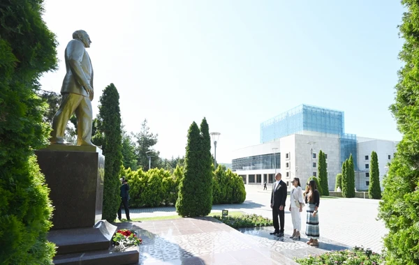 İlham Əliyev və Mehriban Əliyeva Qəbələ rayonuna səfər edib - FOTO