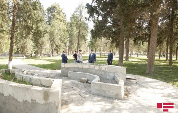Daha bir Zəfər parkı inşa edilir - FOTO