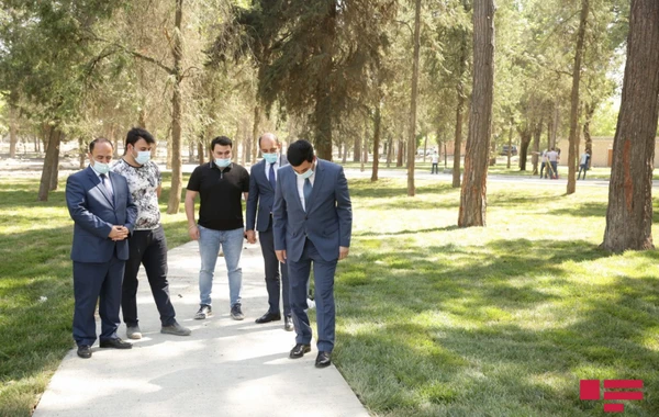 Daha bir Zəfər parkı inşa edilir - FOTO