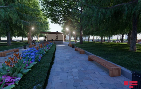 Daha bir Zəfər parkı inşa edilir - FOTO