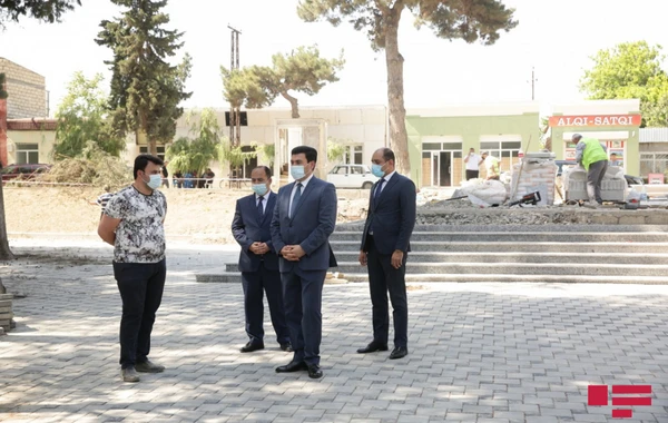 Daha bir Zəfər parkı inşa edilir - FOTO