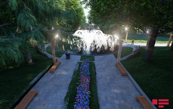 Daha bir Zəfər parkı inşa edilir - FOTO