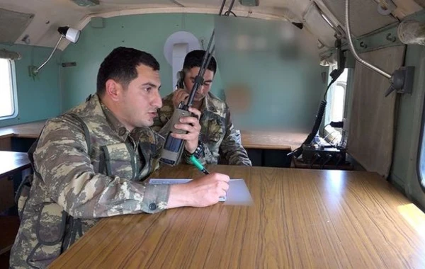 В войсках Нахчыванского гарнизона продолжаются командно-штабные учения - ФОТО