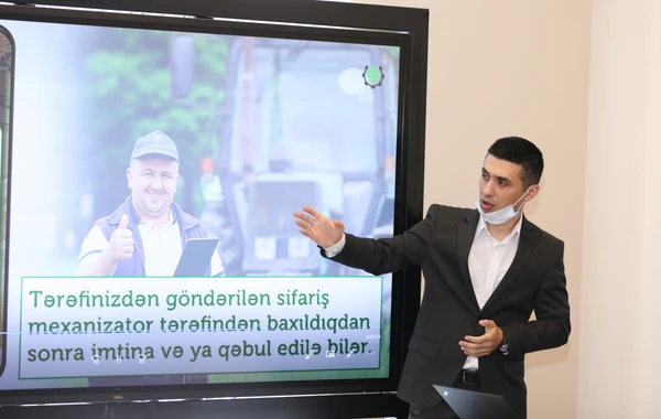 Kənd təsərrüfatında ilk dəfə istifadə olunacaq mobil tətbiqin təqdimatı olub - FOTO