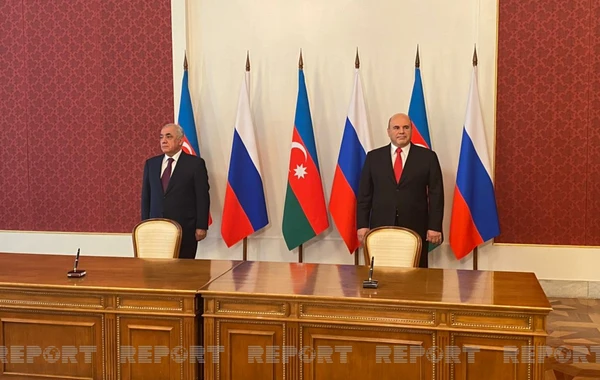 Azərbaycan ilə Rusiya arasında bir sıra sənədlər imzalandı - FOTO