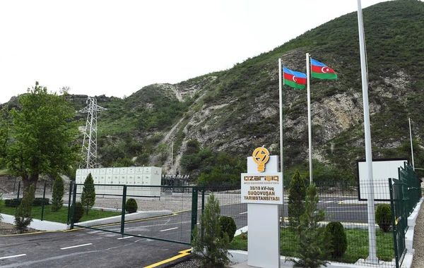 Suqovuşan elektrik enerjisi ilə təmin edildi - FOTO