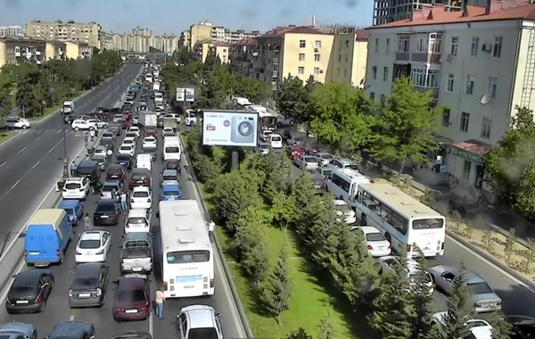 Bakıda bu yollarda sıxlıq var - FOTO