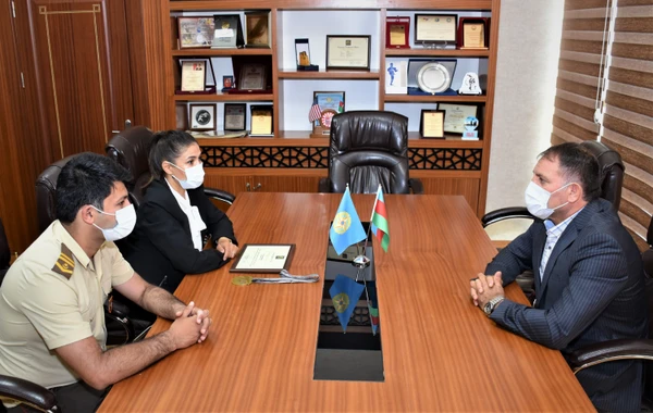 Сотрудница МЧС Азербайджана завоевала путевку на Олимпиаду - ФОТО