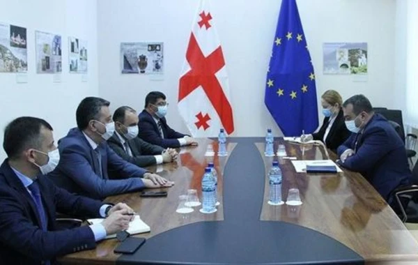Dmanisidə azərbaycanlılara məxsus mağaza fəaliyyətini bərpa edib - FOTO