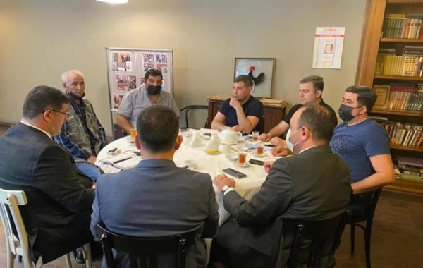 Dmanisidə azərbaycanlılara məxsus mağaza fəaliyyətini bərpa edib - FOTO