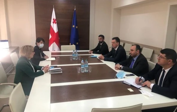 Dmanisidə azərbaycanlılara məxsus mağaza fəaliyyətini bərpa edib - FOTO