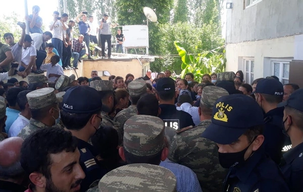 Şəhid Pərviz Nağıyev Tovuzda dəfn edilib - FOTO