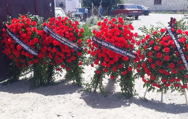 Şəhid Pərviz Nağıyev Tovuzda dəfn edilib - FOTO