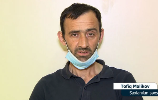 DİN-in elektron qolbaqla təchiz etdiyi şəxs narkotik satırmış - FOTO/VİDEO