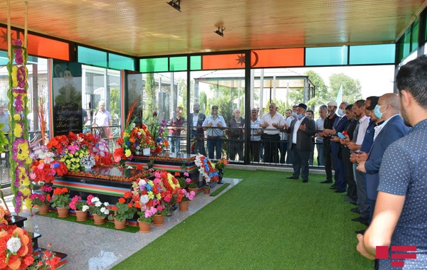 Vətən müharibəsi şəhidi Qənbər Qənbərli Tərtərdə dəfn olundu - FOTO