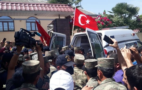 Şəhid Pərviz Nağıyev Tovuzda dəfn edildi - FOTO/ VİDEO
