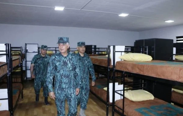 На границе с Арменией открылась очередная воинская часть Госпогранслужбы Азербайджана - ФОТО