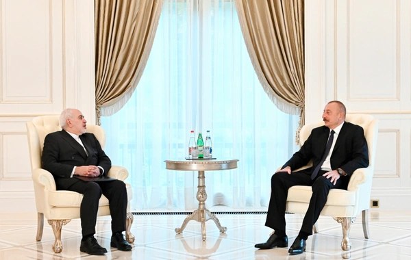 Prezident İlham Əliyev İranın xarici işlər nazirini qəbul edib