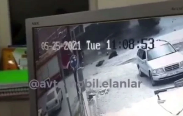 Qəzaya düşmüş FHN avtomobilinin görüntüləri yayıldı - ANBAAN VİDEO