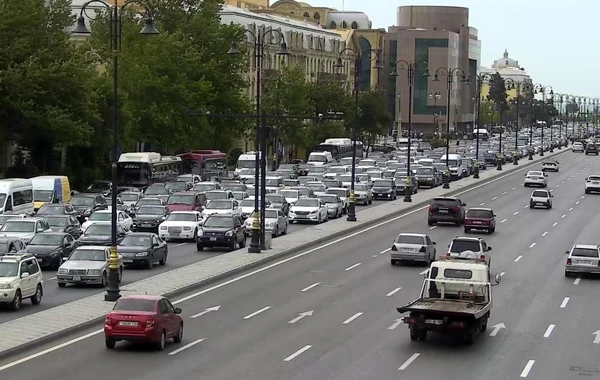 Bakıda bu yollarda tıxac var - Avtobuslar gecikir - ÜNVANLAR - FOTO