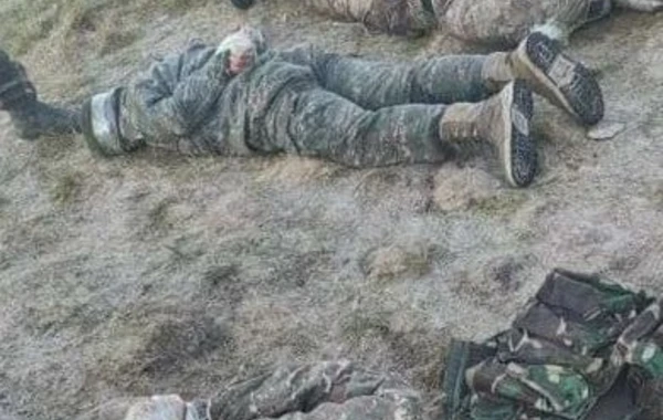 Zərərsizləşdirilən erməni hərbçilərin FOTOLARI