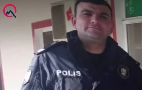 Polis ad günündə qəzaya düşərək öldü - FOTO