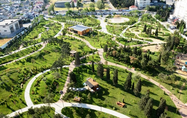 Bakıda yeni meşə-parkda insanlar belə dincəlir - REPORTAJ - VİDEO