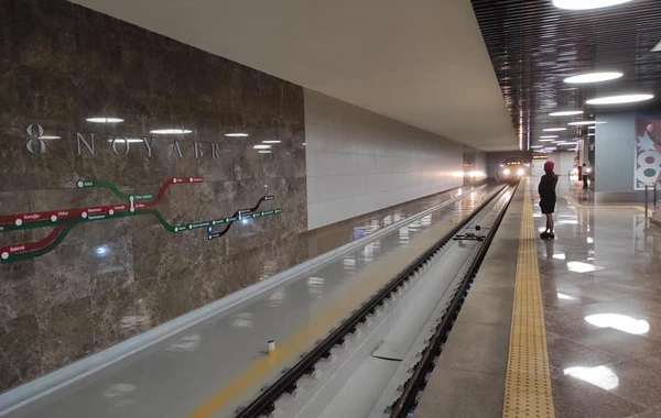 Metro 7 ay sonra fəaliyyətini bərpa etdi - FOTO