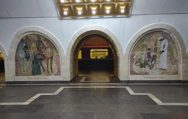 Metro 7 ay sonra fəaliyyətini bərpa etdi - FOTO