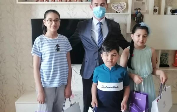 Azercell 1 iyun Uşaqların Beynəlxalq Müdafiəsi günü münasibətilə şəhid övladları üçün sosial layihə keçirib