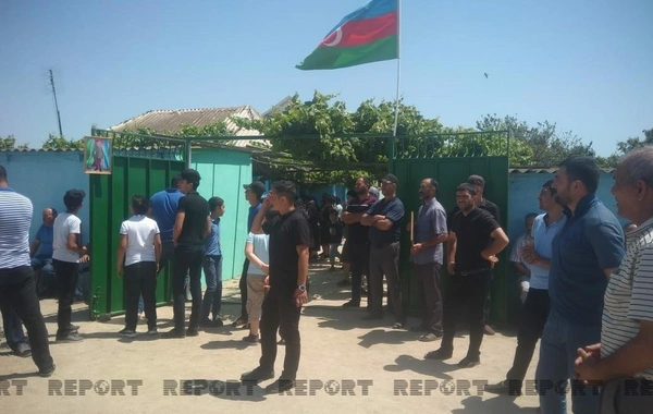 Vətən müharibəsinin şəhidi dəfn olunub - FOTO