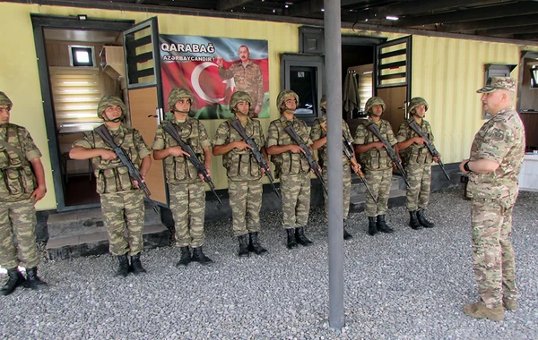 Ağdamda yeni hərbi hissələr fəaliyyətə başlayıb - VİDEO