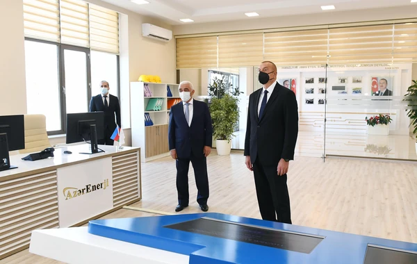 Prezident İlham Əliyev “Binəqədi” yarımstansiyasının açılışını edib - FOTO