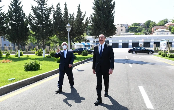 Prezident İlham Əliyev “Binəqədi” yarımstansiyasının açılışını edib - FOTO
