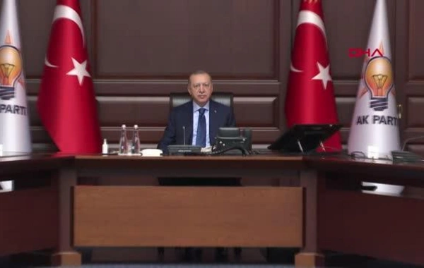 Türkiyə Prezidenti YAP nümayəndə heyətini qəbul edib - FOTO