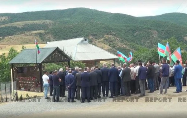 Lerikdə Vətən Müharibəsi şəhidinin adına bulaq istifadəyə verilib – FOTO