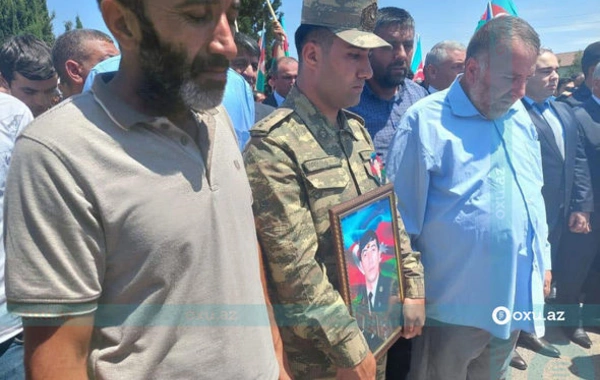 Şəhidimiz dəfn edildi - YENİLƏNİB - FOTO