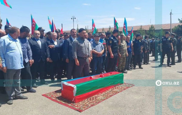 Şəhidimiz dəfn edildi - YENİLƏNİB - FOTO