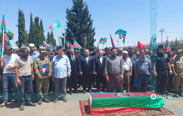 Şəhidimiz dəfn edildi - YENİLƏNİB - FOTO