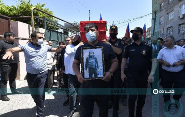 Состоялась церемония прощания с журналистом, погибшим в результате подрыва на мине - ОБНОВЛЕНО + ФОТО