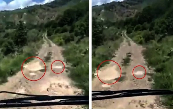 Kəlbəcərdəki jurnalistlərin həyatına son qoyan mina yeni basdırılıb? - FOTO