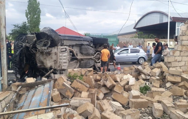 Azərbaycanda ağır qəza - FOTO
