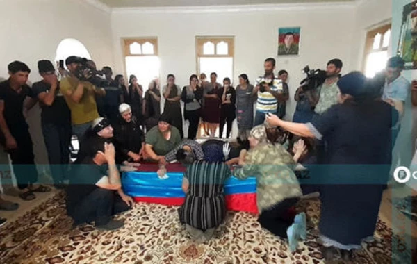 Şəhidimizlə vida mərasimi keçirildi - FOTO