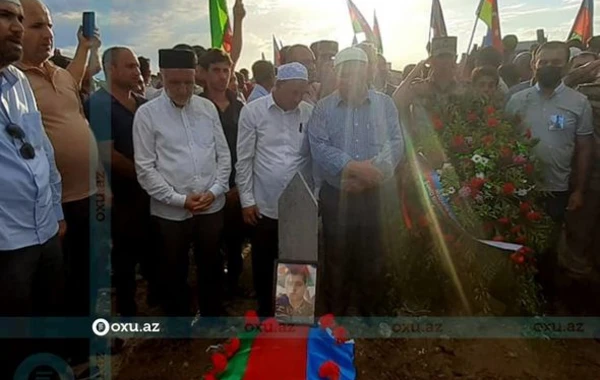 Şəhidimizlə vida mərasimi keçirildi - FOTO