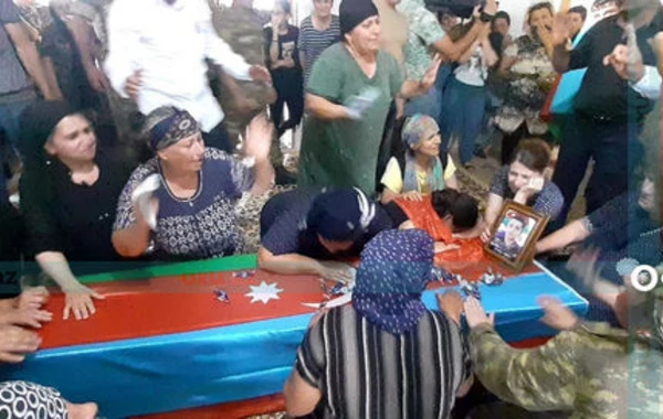 Şəhidimizlə vida mərasimi keçirildi - FOTO