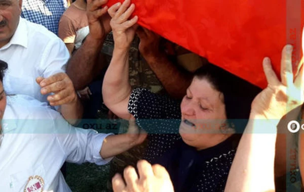 Şəhidimizlə vida mərasimi keçirildi - FOTO