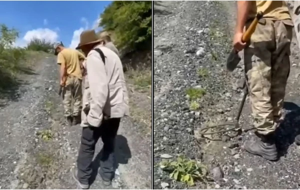 Məşhur fotoqraf Kəlbəcərdə minaya düşməkdən son anda xilas olub - VİDEO