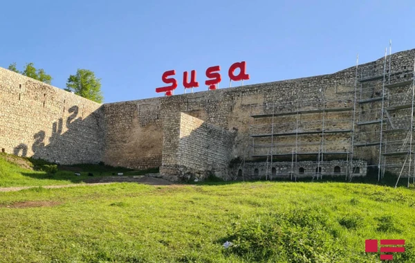 Şuşada üç tarixi məscid bərpa edilir - VİDEO