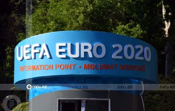 Символика Евро-2020 на улицах Баку - ФОТОРЕПОРТАЖ