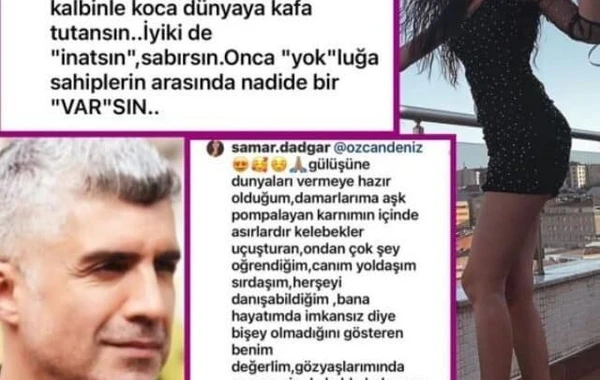 Özcan Dəniz 23 yaş kiçik sevgilisi ilə... - VİDEO
